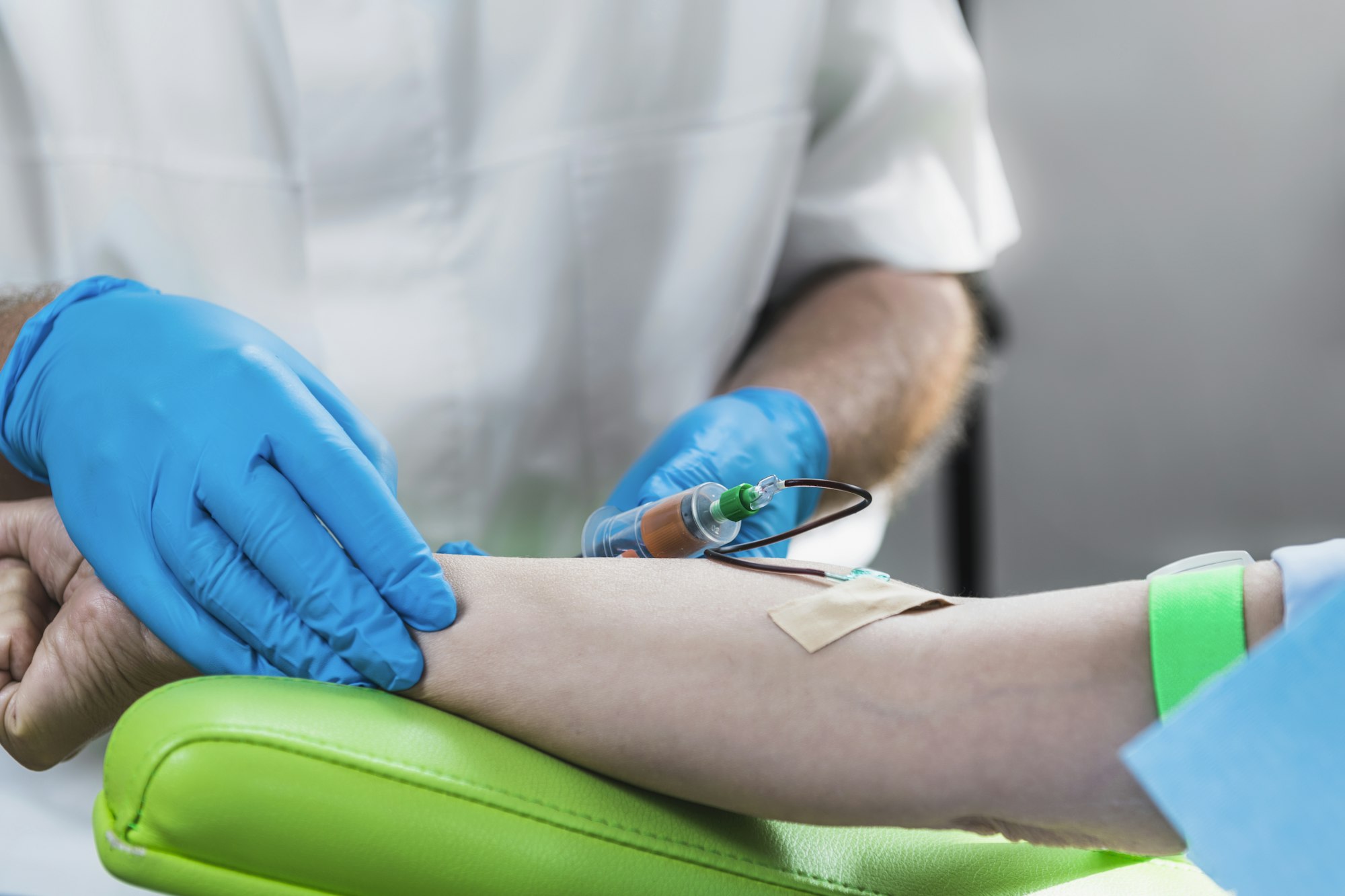 Platelet Rich Plasma Cosmetics Treatment, Drawing Blood